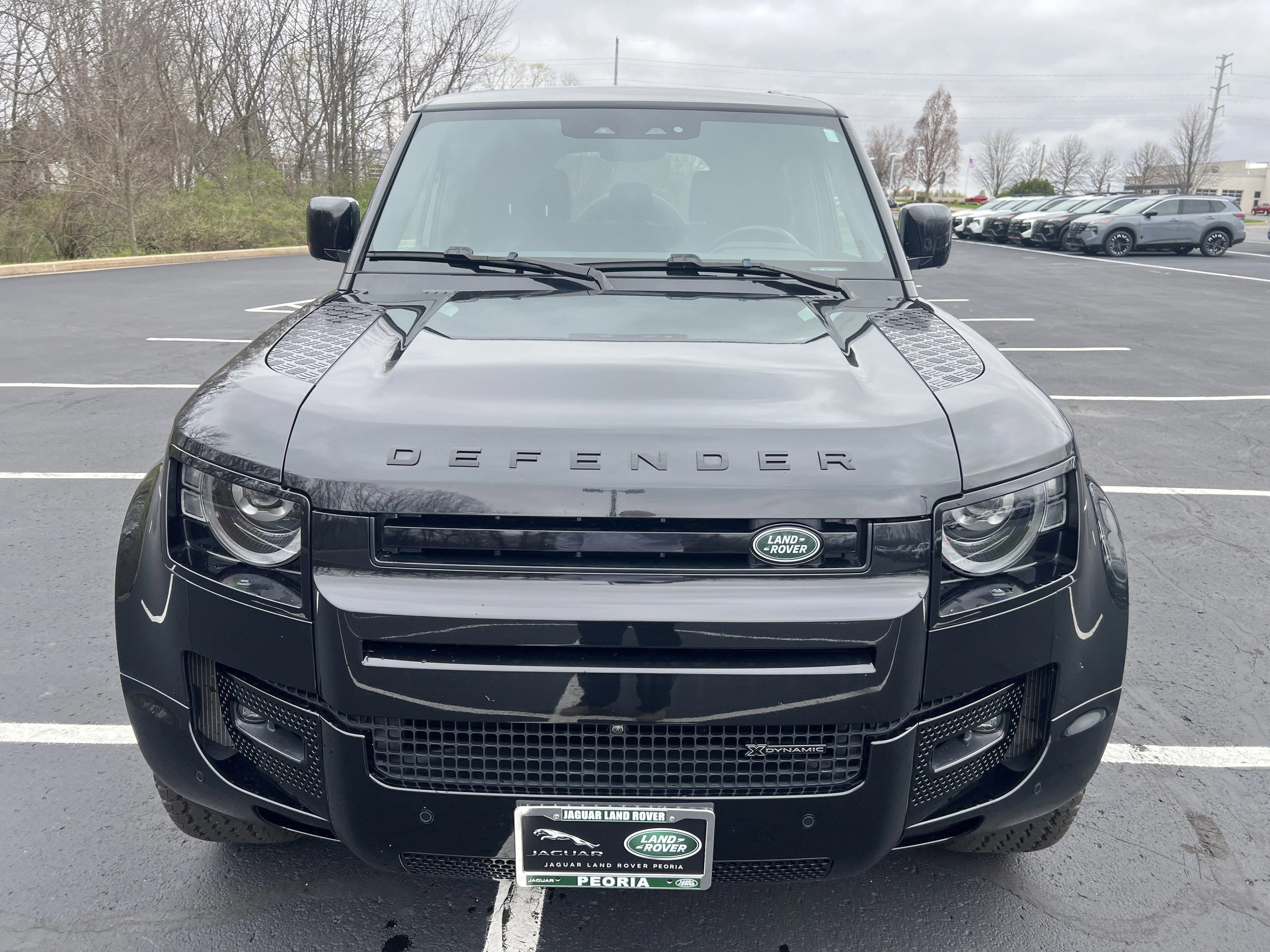 Used 2023 Santorini Black Metallic Land Rover X-Dynamic SE image 8