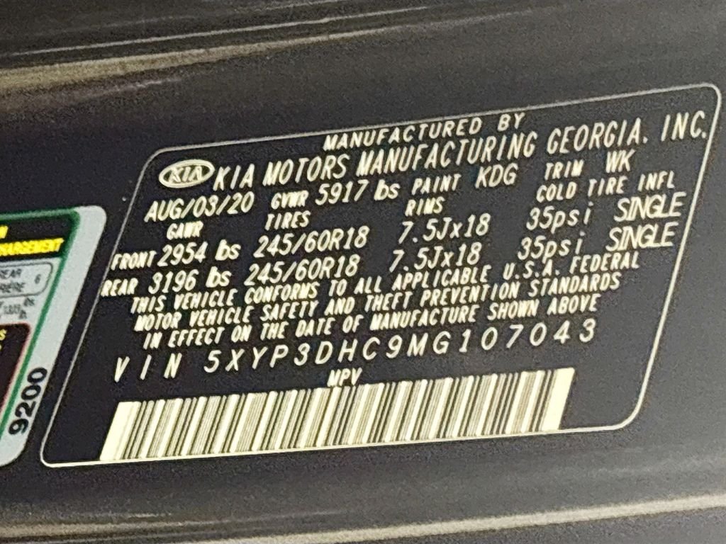 Used 2021 Gray Kia EX image 26