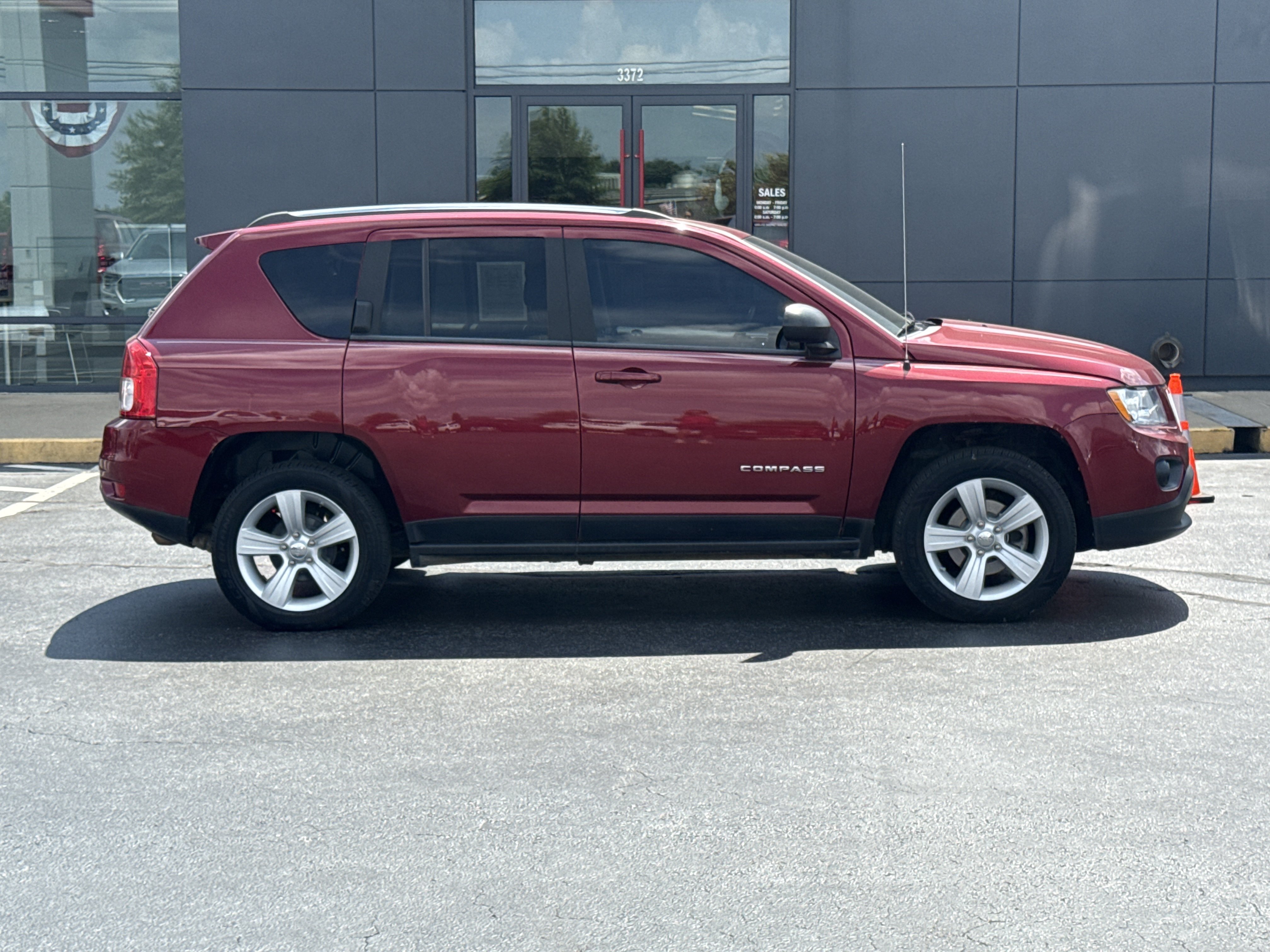 Used 2012 Jeep Compass Sport with VIN 1C4NJCBA3CD622776 for sale in Fayetteville, AR