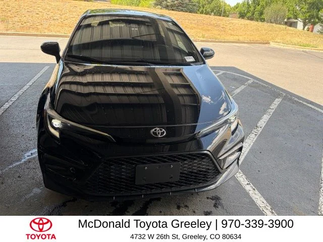 Used 2024 Black Toyota SE image 2
