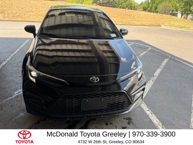 Used 2024 Black Toyota SE image 2