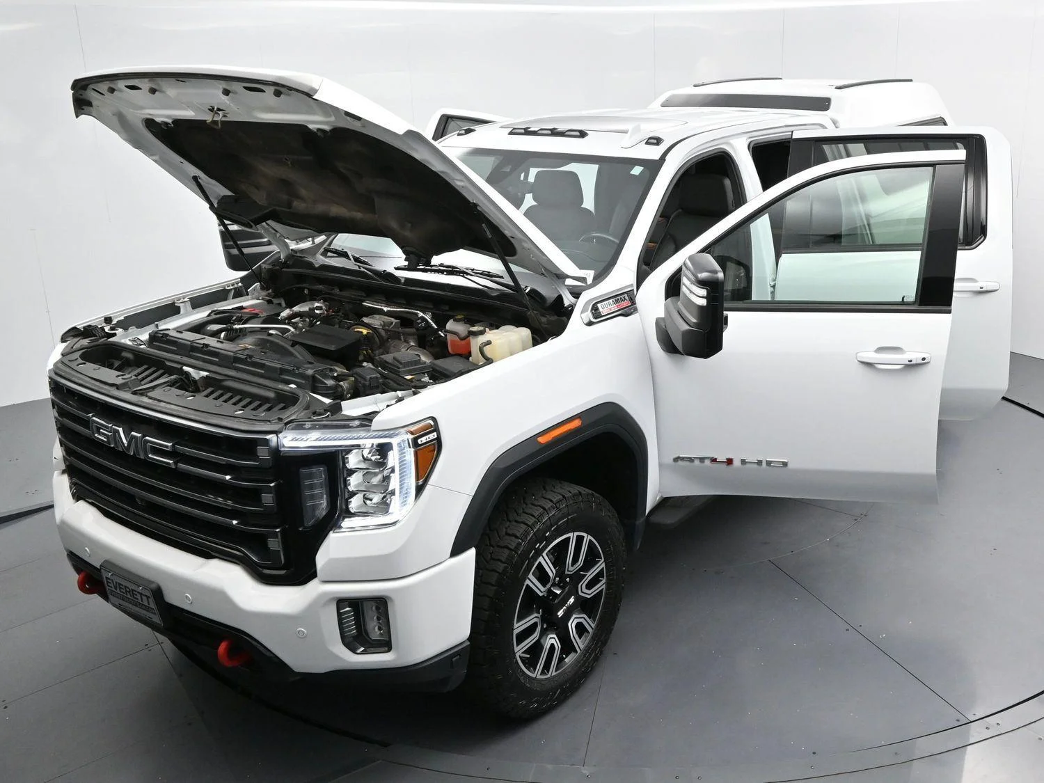 Used 2021 SUMMIT WHITE GMC AT4 image 43