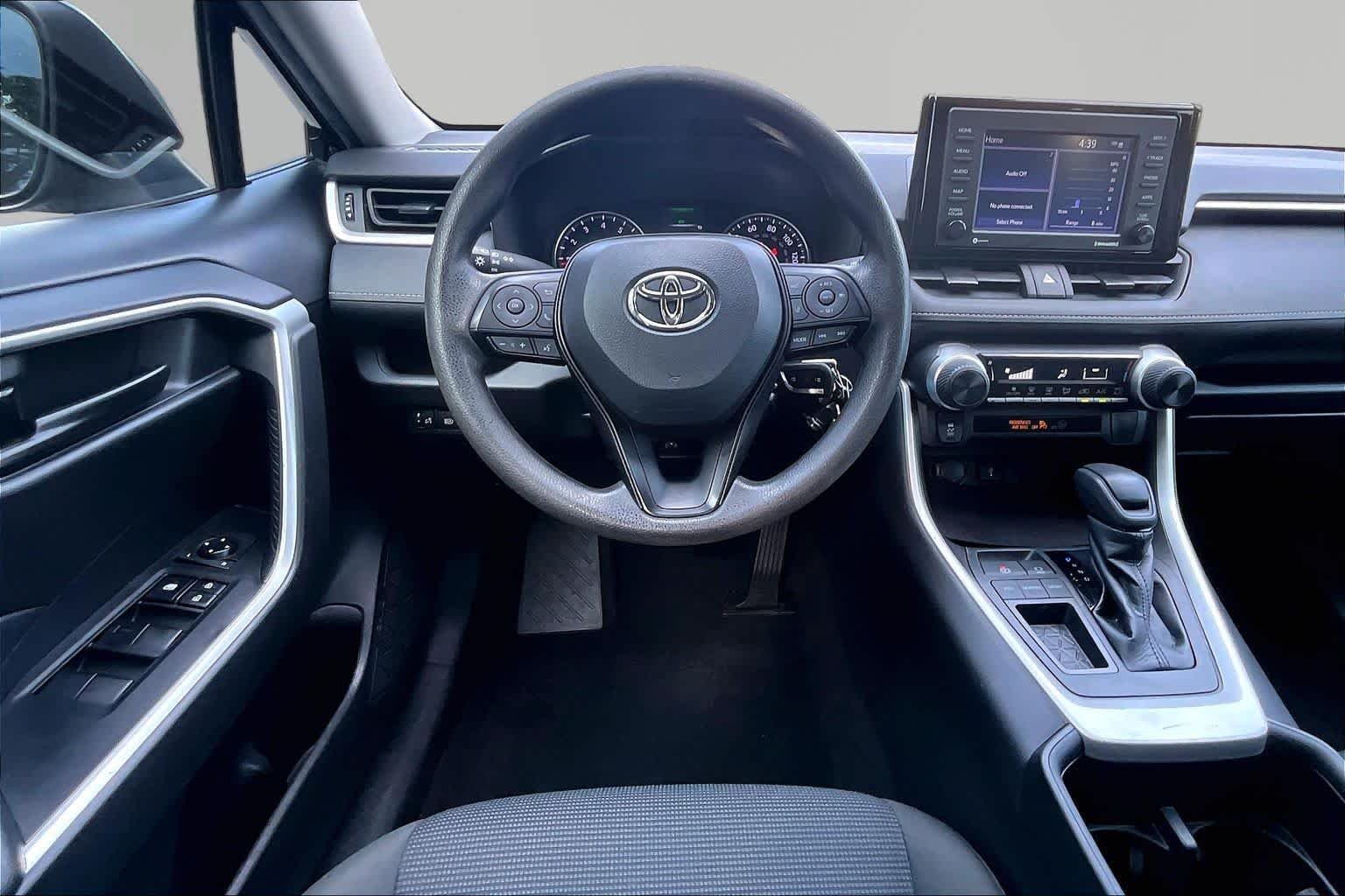 Used 2022 Midnight Black Metallic Toyota LE image 6