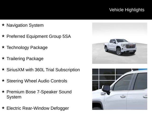 New 2026 Glacier White Tricoat GMC Denali image 7