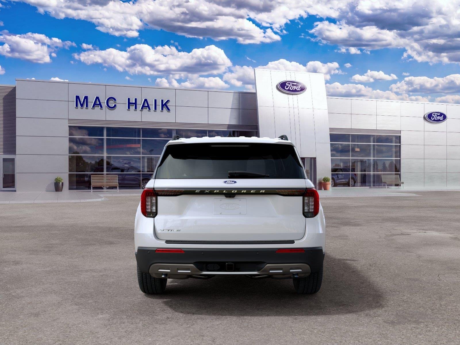 New 2027 Star White Metallic Tri-Coat Ford Active image 7