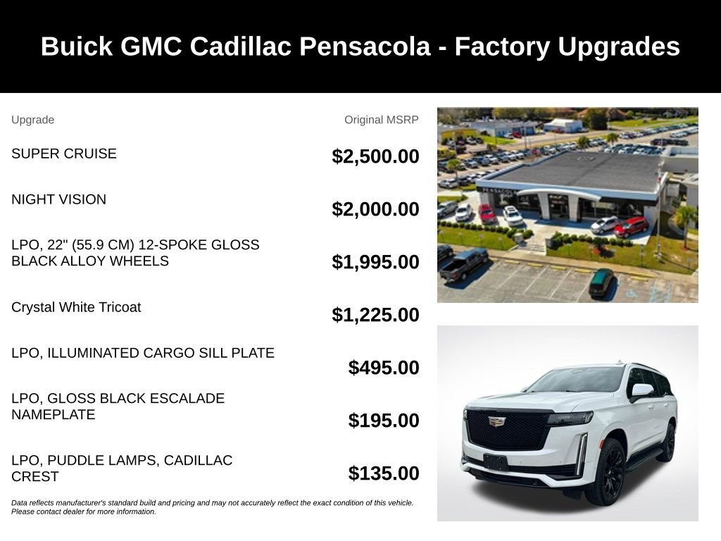 Used 2021 White Cadillac Sport Platinum image 4