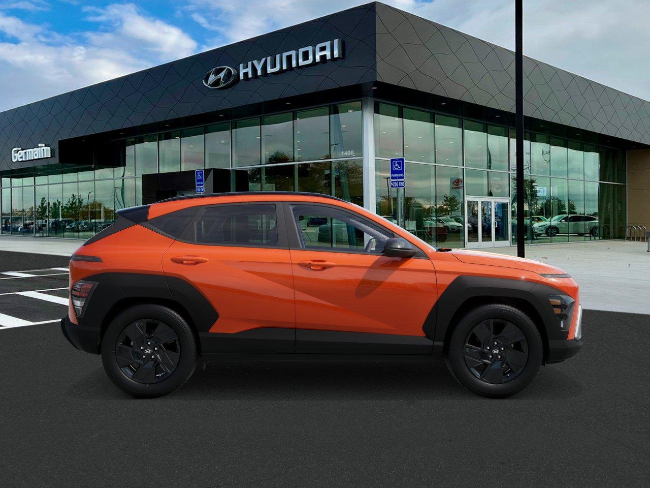 New 2027 Soultronic Orange Pearl Hyundai SEL Sport FWD image 7