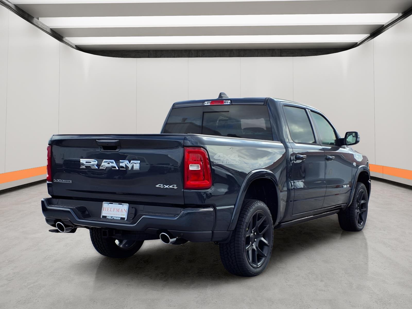 New 2026 Forged Blue Metallic Exterior Paint RAM Laramie image 6