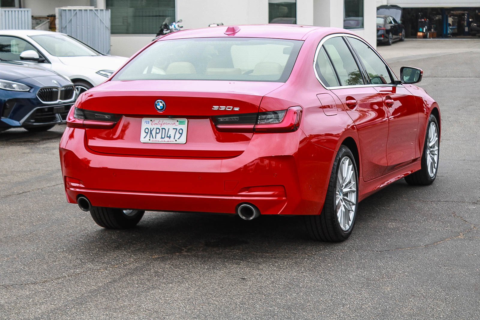 Used 2024 Melbourne Red Metallic BMW 330e image 6