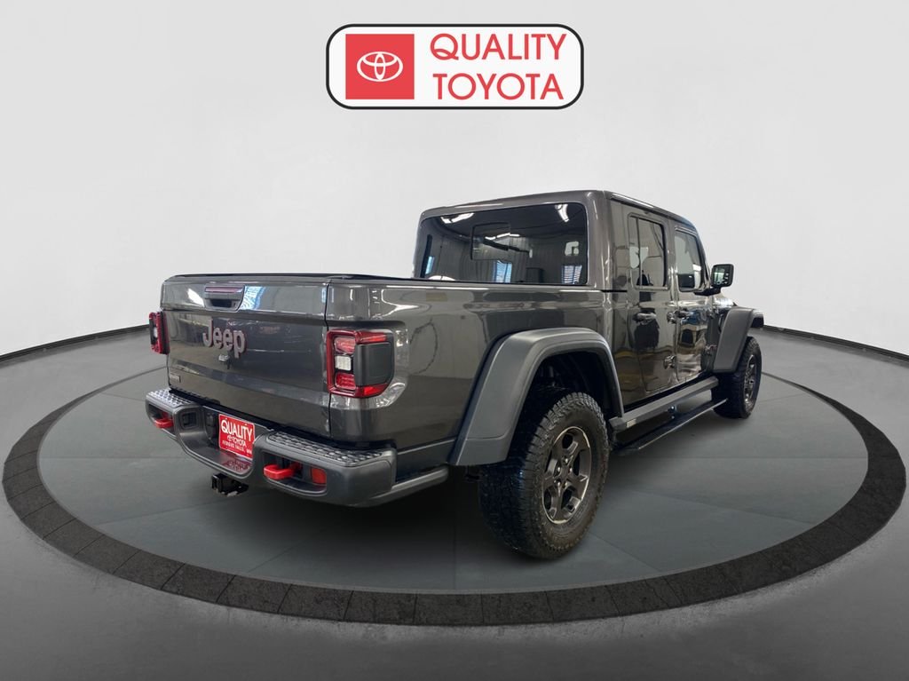 Used 2021 Gray Jeep Rubicon image 3
