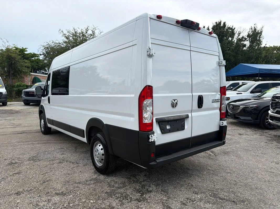 Used 2023 White Ram Cargo Van High Roof 159" WB EXT image 3
