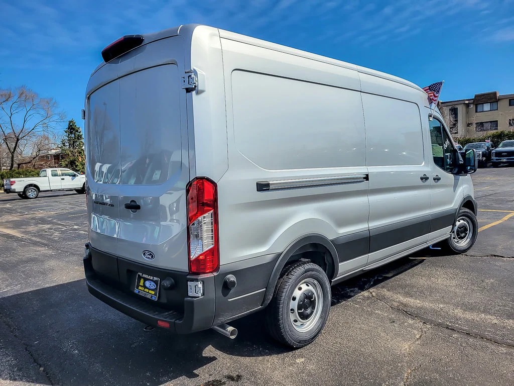 New 2026 Ingot Silver Metallic Ford Cargo Van image 9