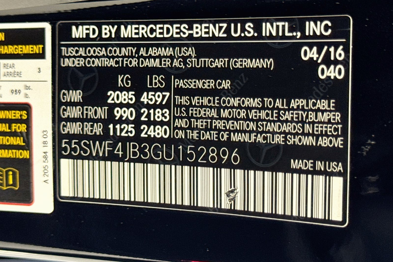Certified Used 2016 Black Mercedes-Benz C 300 image 30