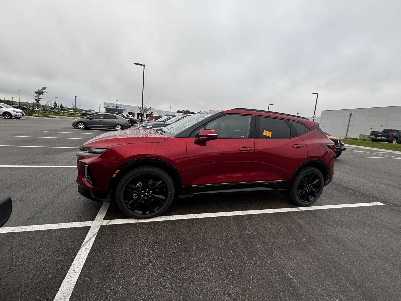 Used 2022 Cherry Red Tintcoat Chevrolet RS image 2