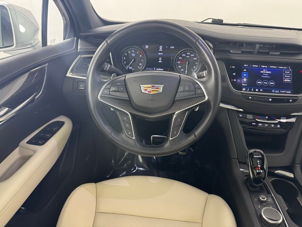 Used 2020 Radiant Silver Metallic Cadillac Sport image 9