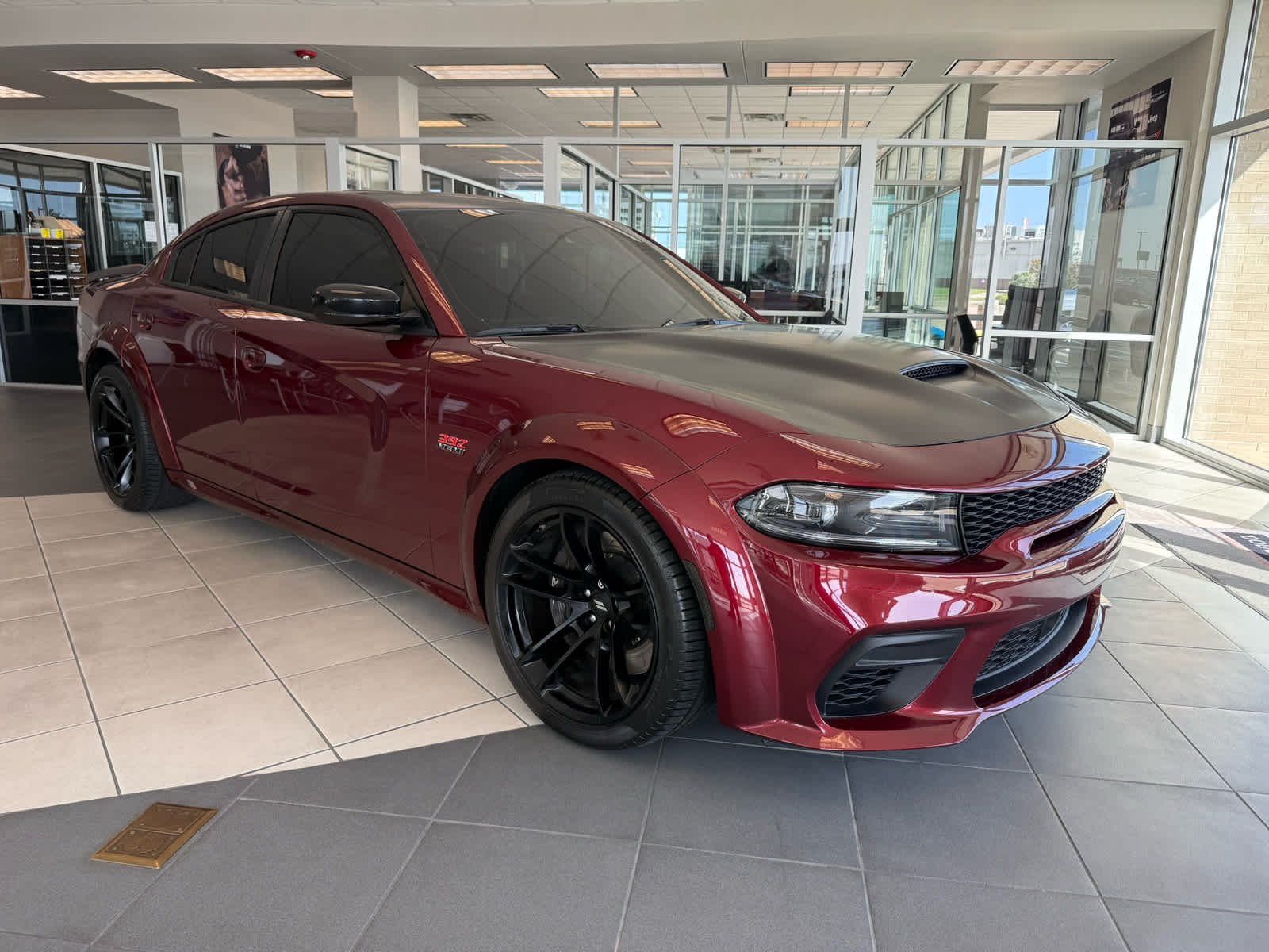 Certified Used 2023 Octane Red Pearlcoat Dodge Scat Pack Widebody image 4
