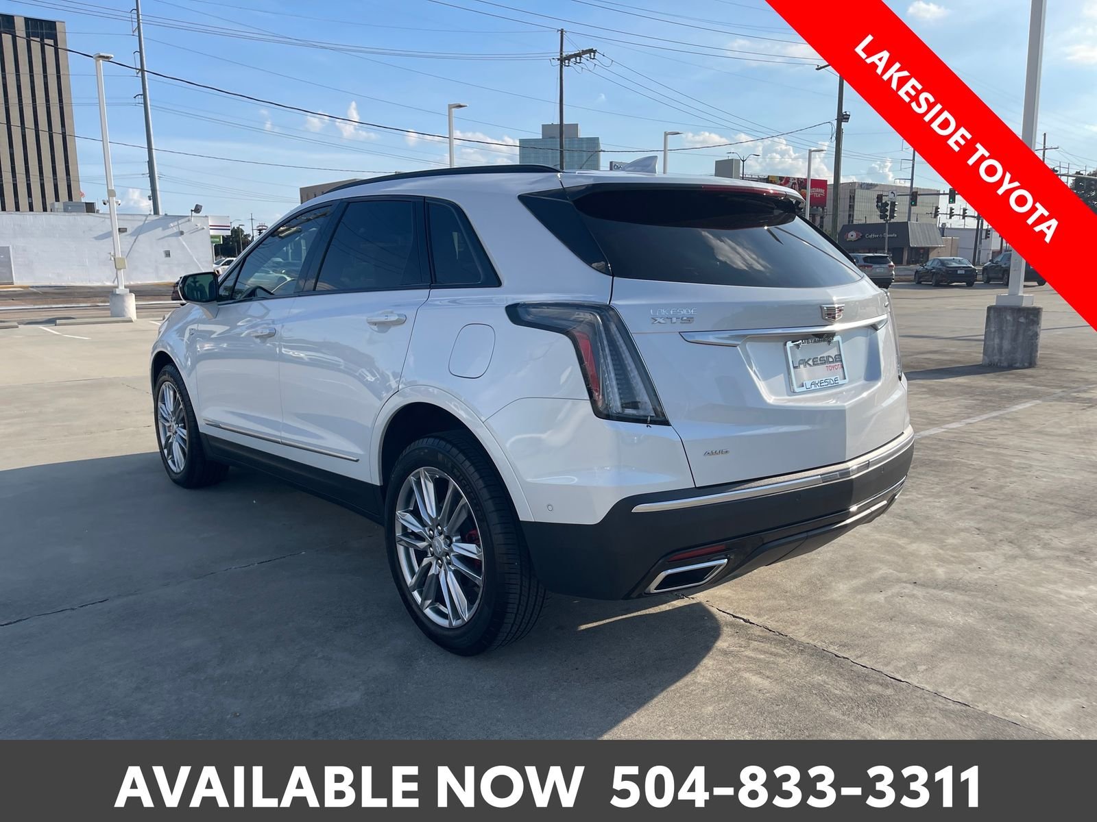 Used 2025 White Cadillac Sport image 3