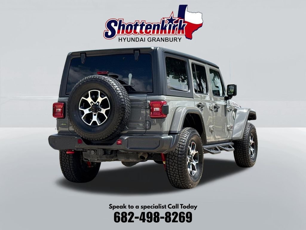Used 2022 Gray Jeep Unlimited Rubicon image 6