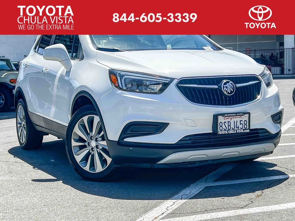 Used 2020 White Buick Preferred image 1
