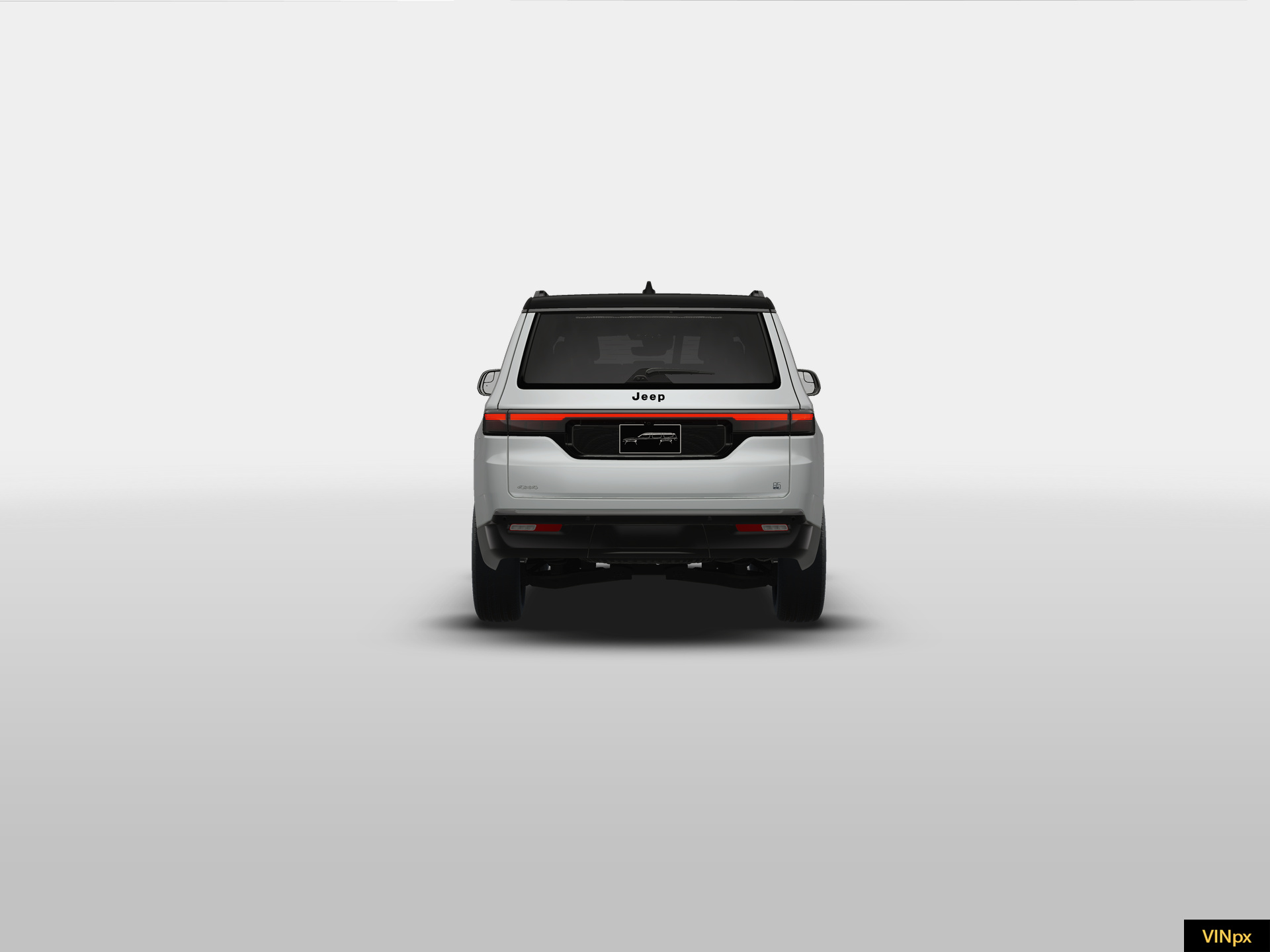 New 2026 Bright White Clear-Coat Exterior Paint Jeep Grand Wagoneer image 6