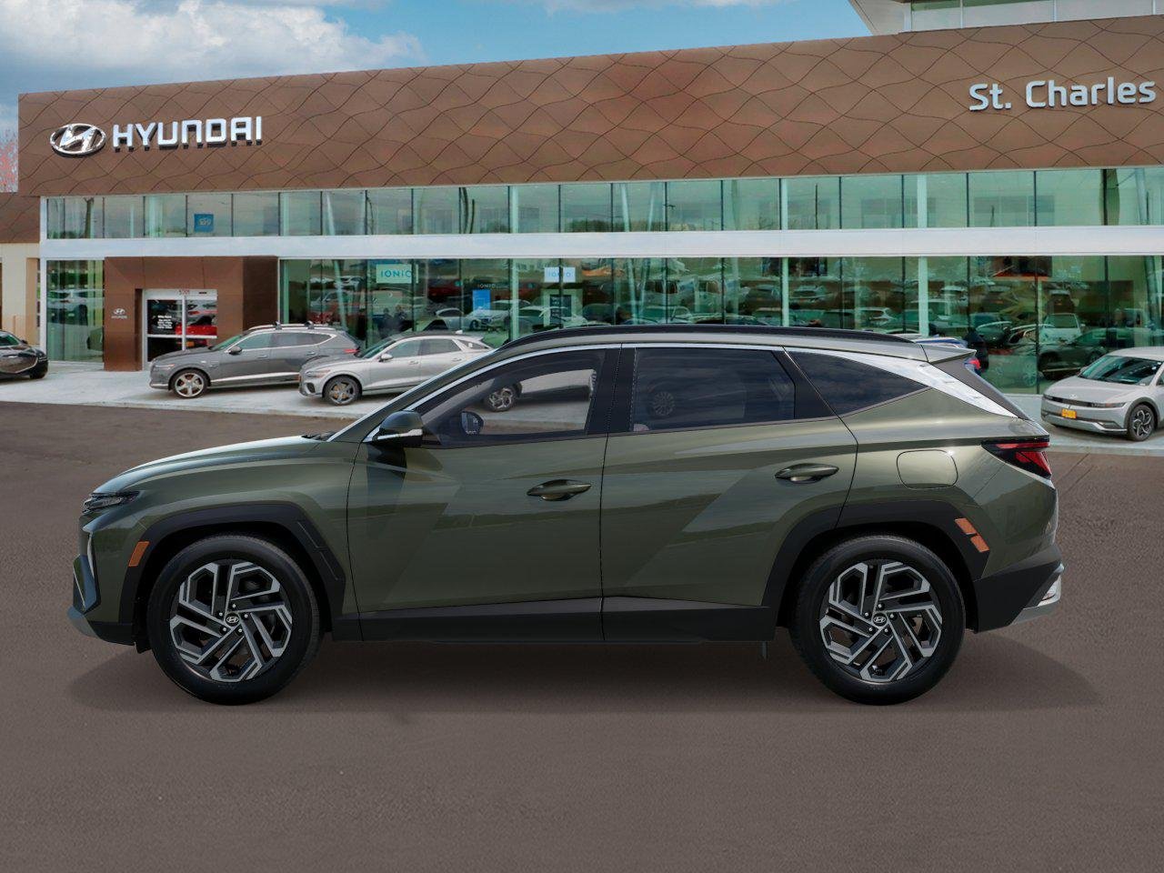 New 2026 Green Hyundai SEL AWD image 3
