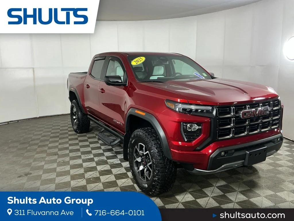 Used 2025 Red GMC AT4 image 1