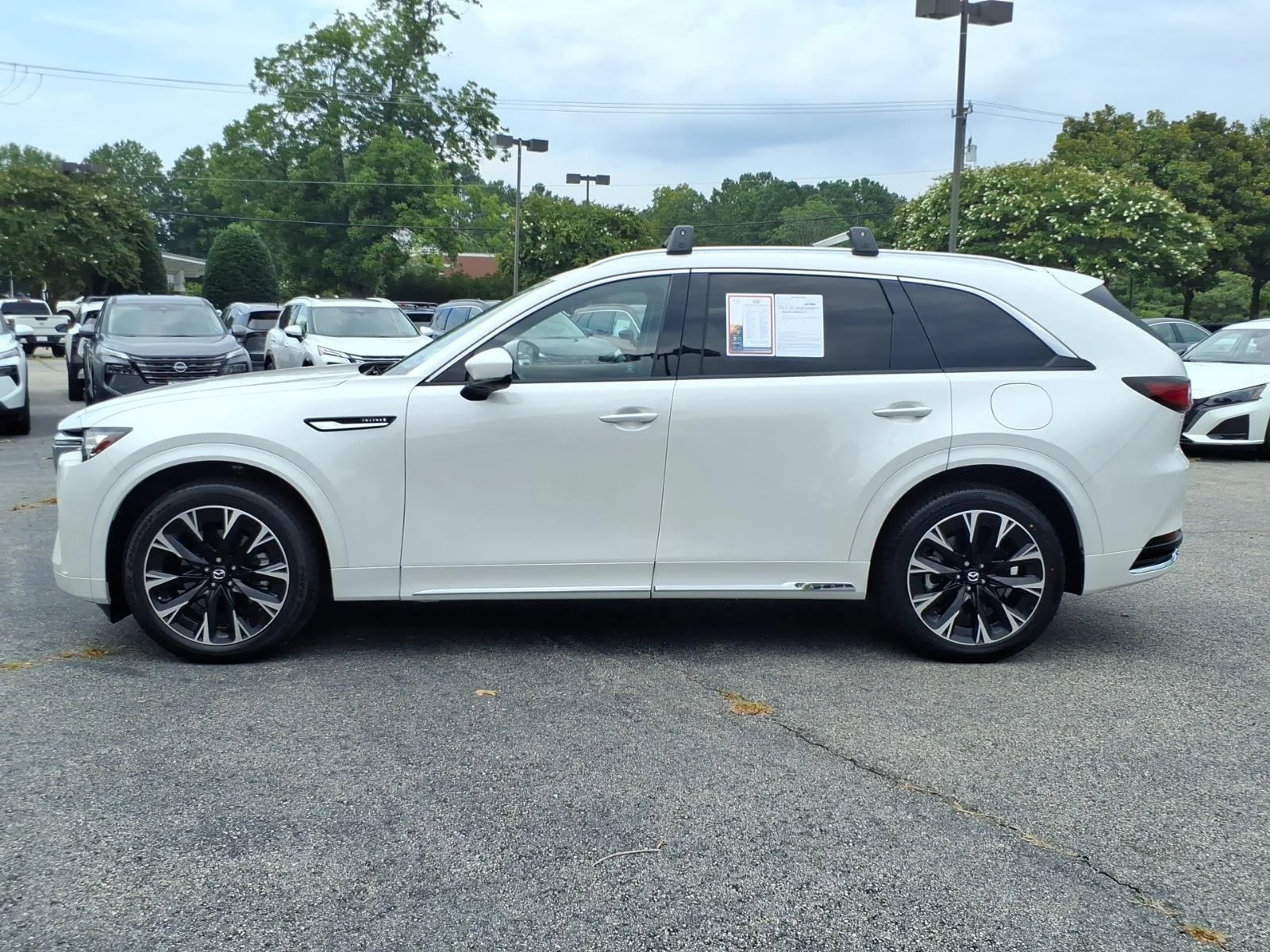 Used 2024 Rhodium White Premium Mazda 3.3 Turbo S Premium image 3