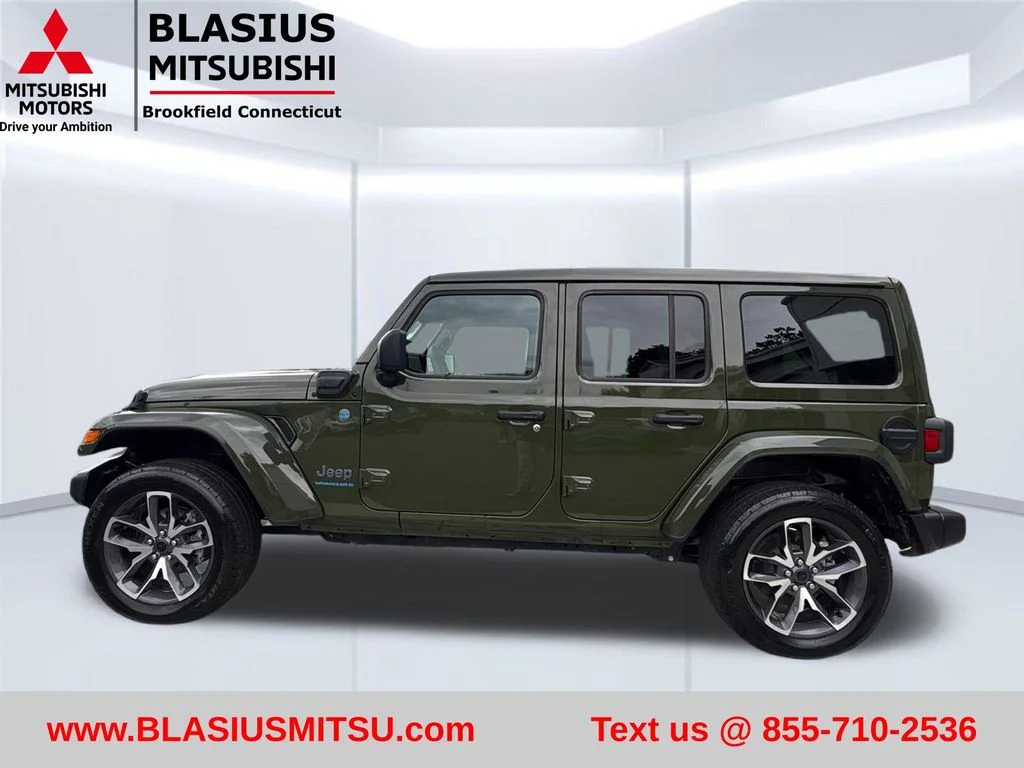Used 2024 Green Jeep Sport S 4xe image 13