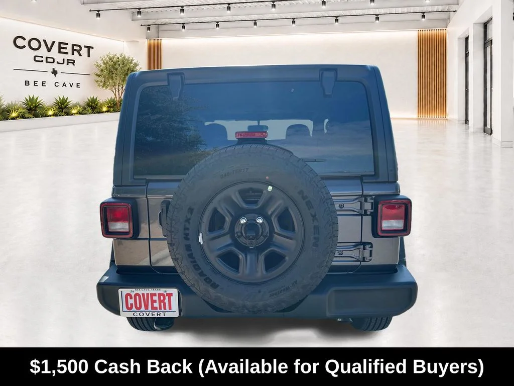 New 2026 Granite Crystal Metallic Clearcoat Jeep Sport image 9