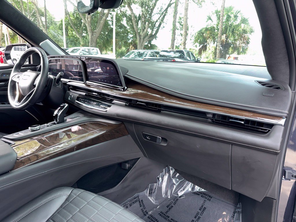 Used 2024 Galactic Gray Metallic Cadillac Sport Platinum image 22
