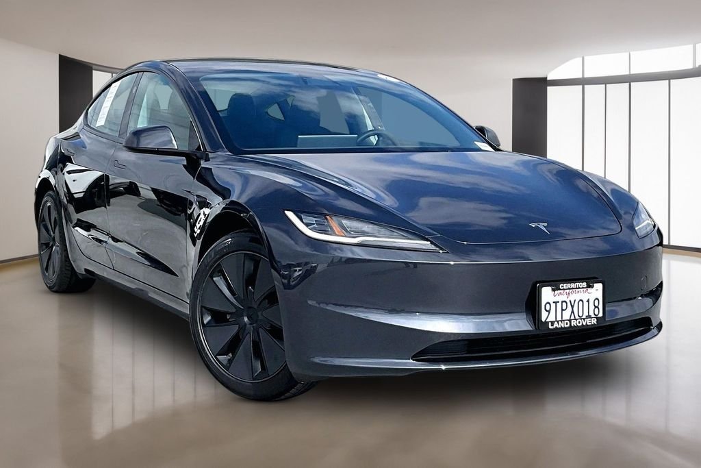 Used 2025 Stealth Gray Tesla Long Range image 3