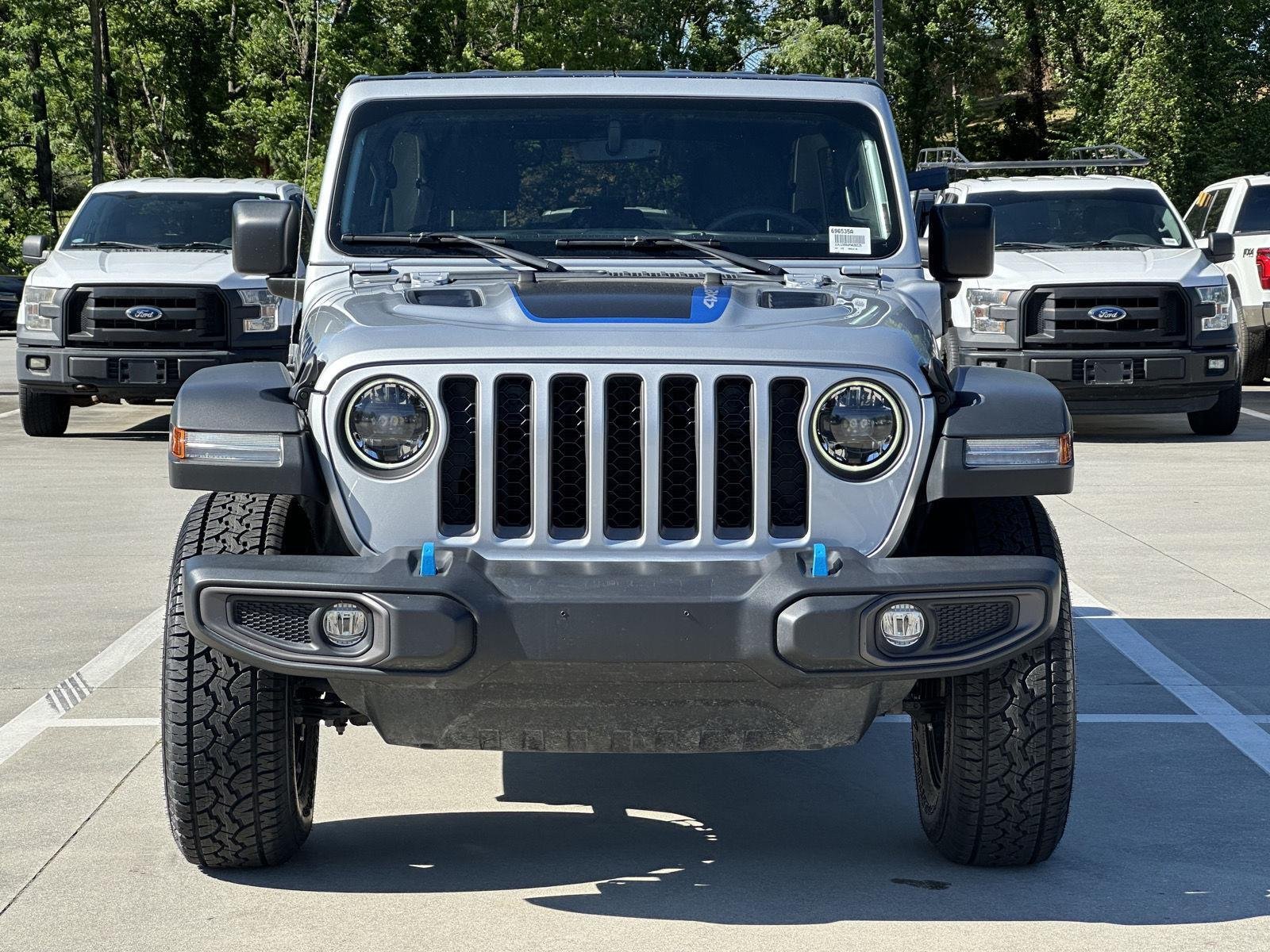 Used 2023 Jeep Wrangler 4xe Rubicon 4XE with VIN 1C4JJXR68PW696535 for sale in Clayton, GA