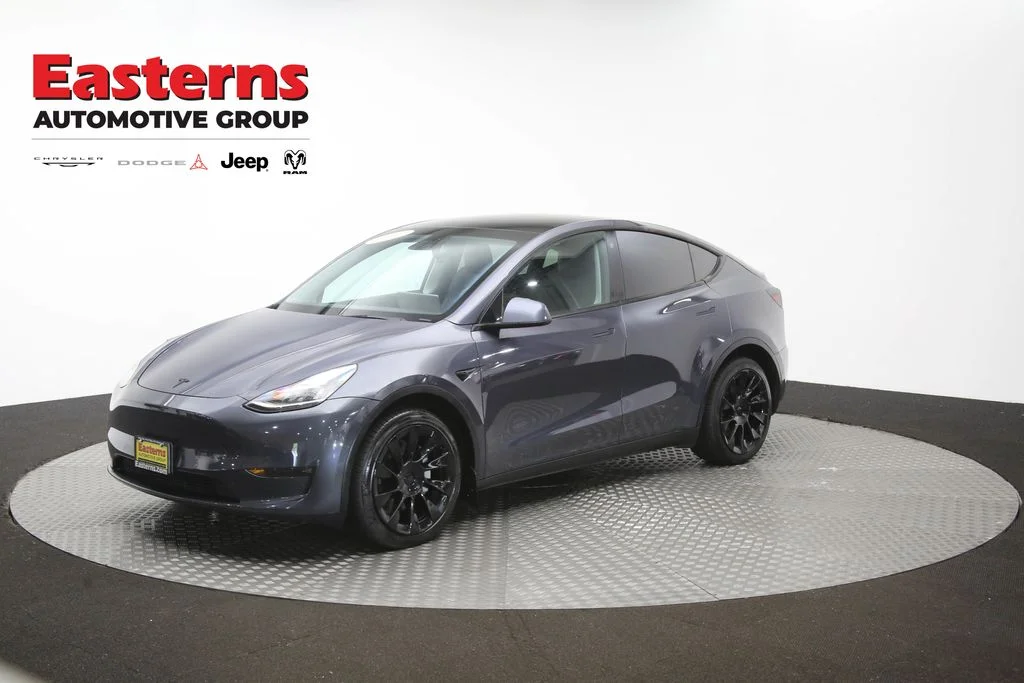 Used 2021 Gray Tesla Long Range image 50