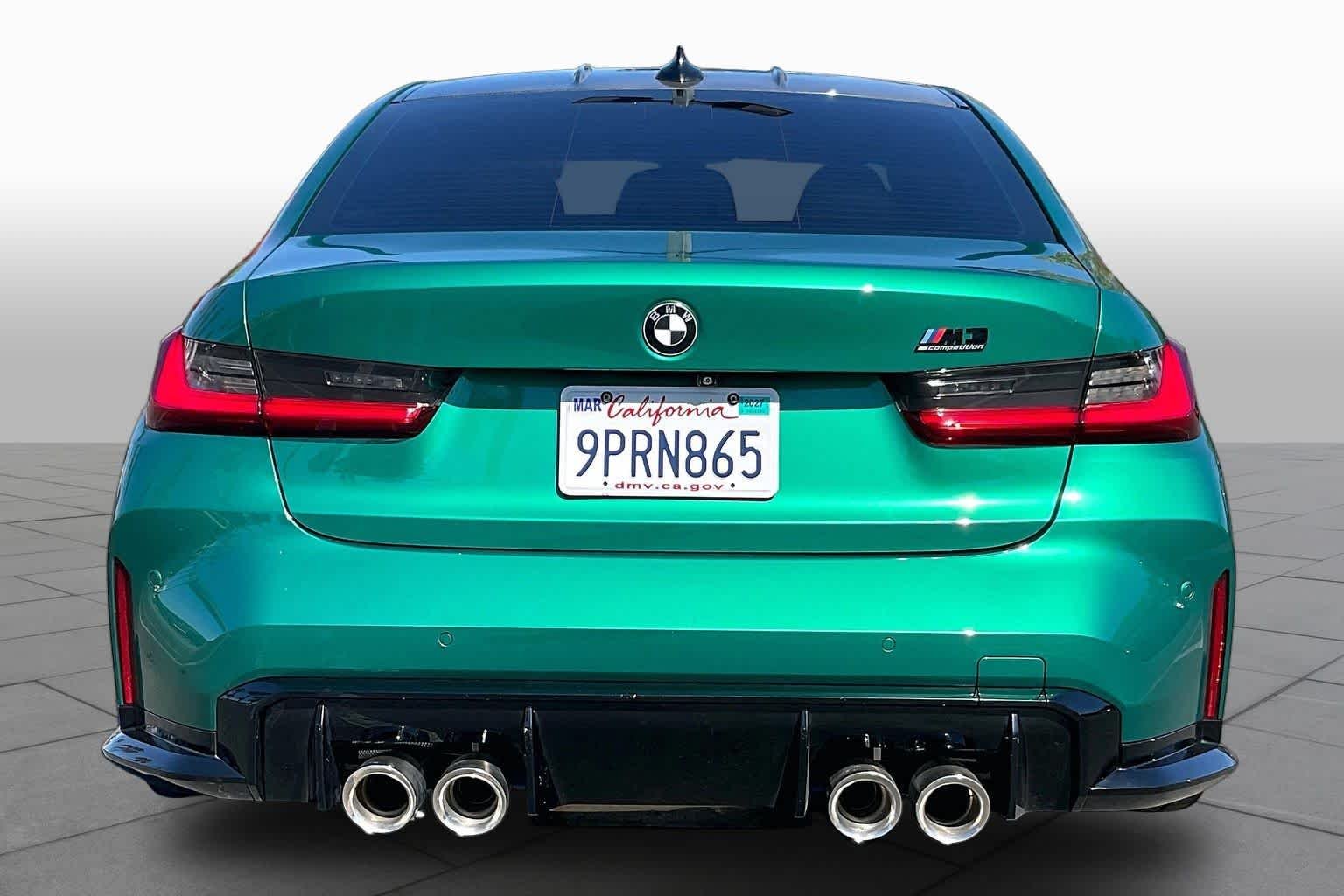 Used 2021 Isle of Man Green Metallic BMW Competition image 4