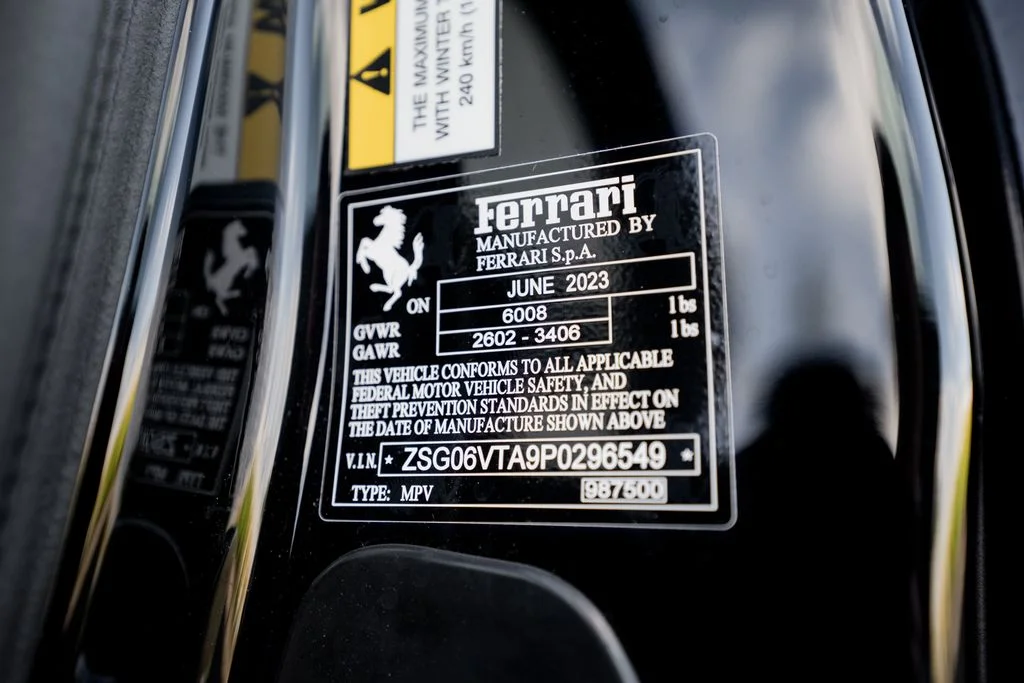 Used 2023 Nero Purosangue Ferrari Base image 47
