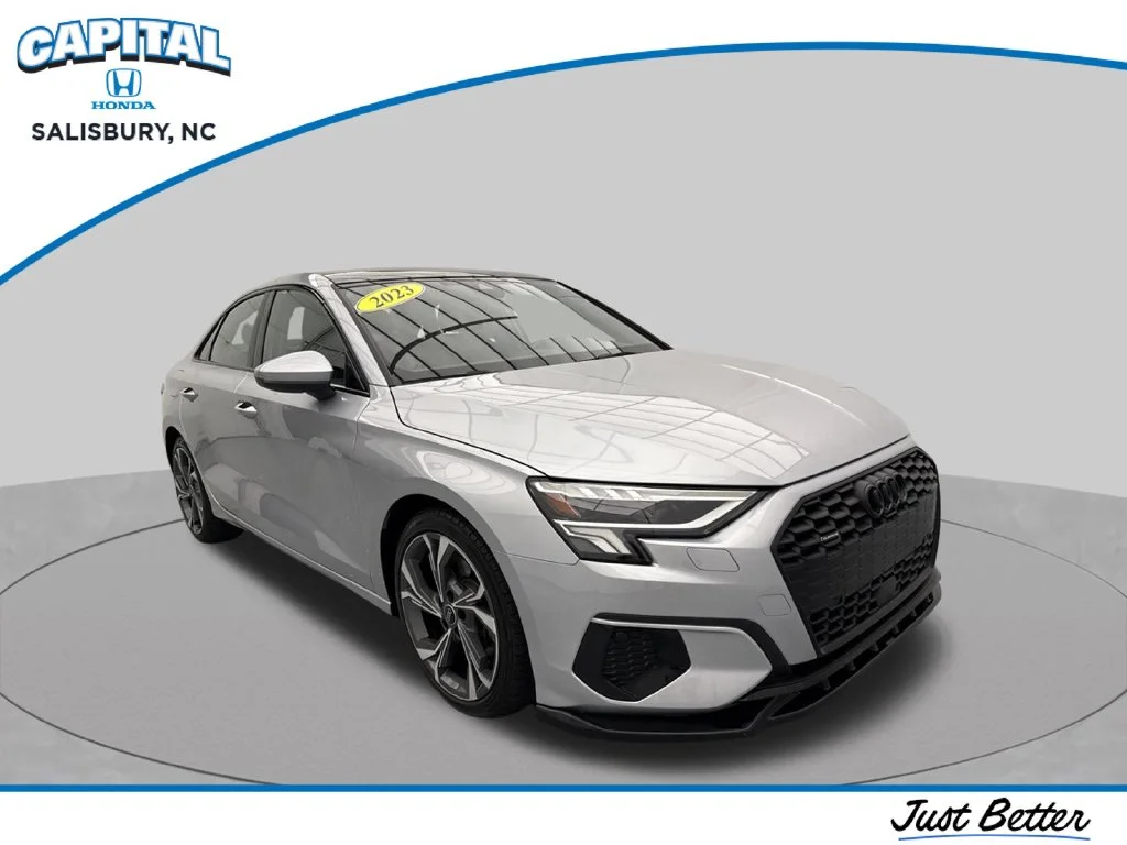Silver 2023 Audi A3 40 Premium 4dr Car Raleigh NC
