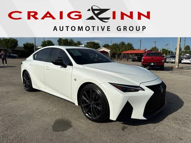 Used 2025 White Lexus 350 F SPORT image 1