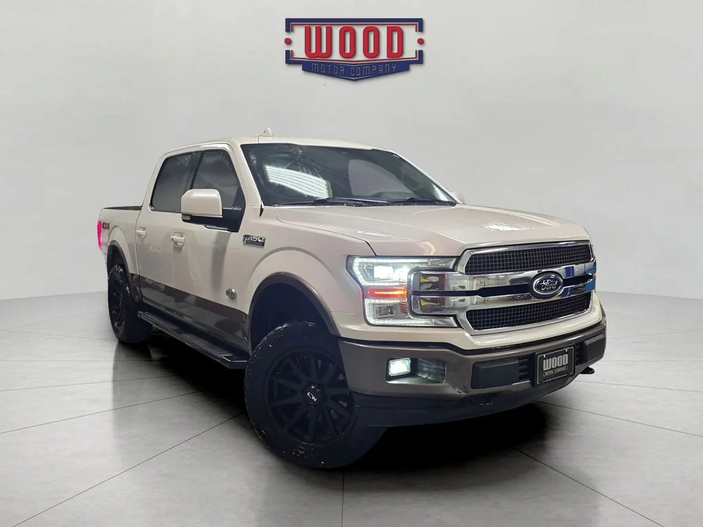 Used 2018 White Platinum Ford King Ranch image 1