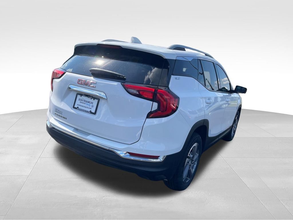 Used 2021 SUMMIT WHITE GMC SLT image 5
