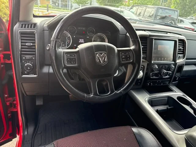 Used 2016 Flame Red Clearcoat Ram Sport image 17