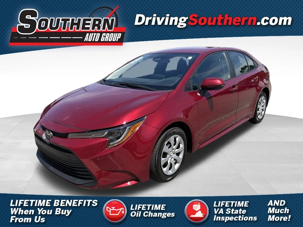 Used 2024 Red Toyota LE image 1