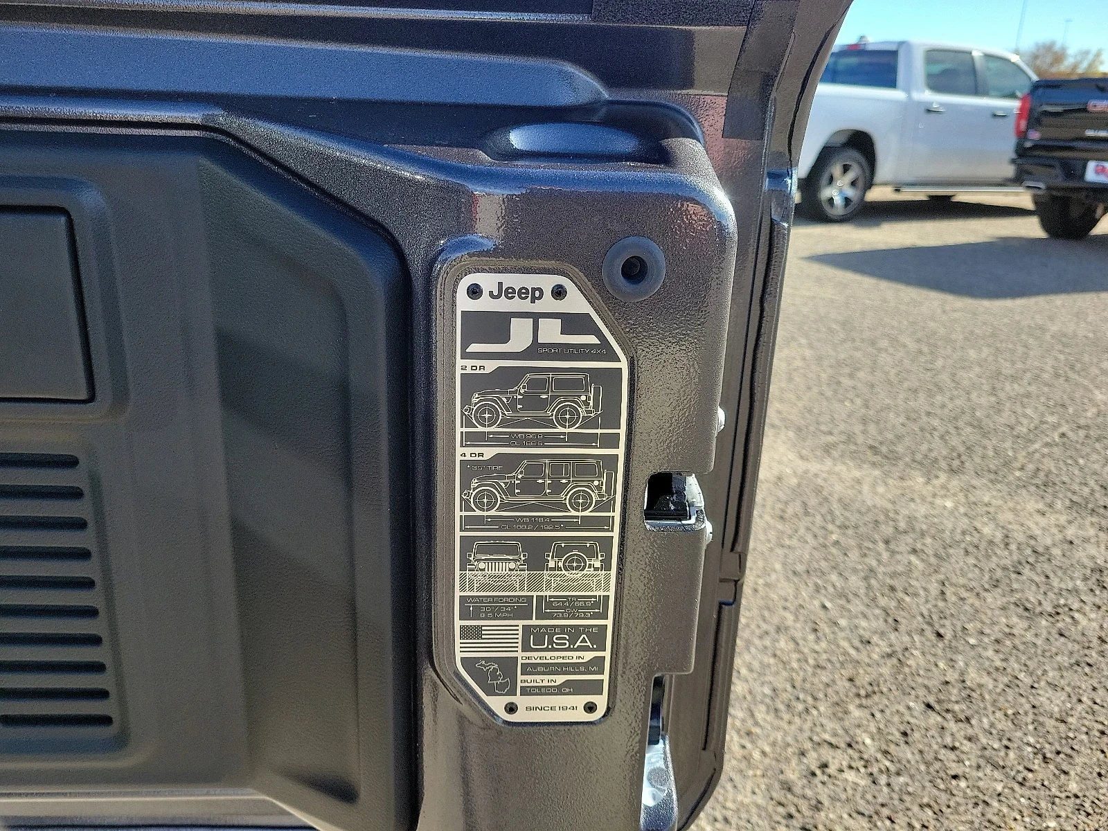New 2026 PAU Granite Cry Jeep 2-DOOR SPORT image 8