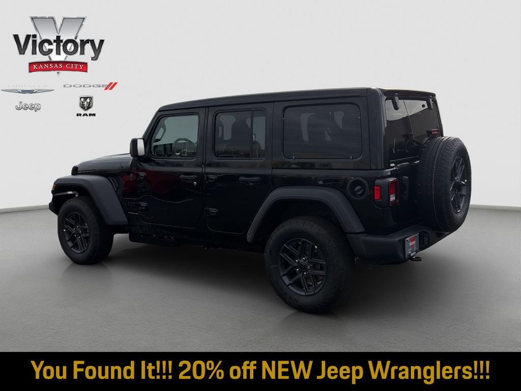 New 2026 Black Clear-Coat Exterior Paint Jeep Sport S image 5