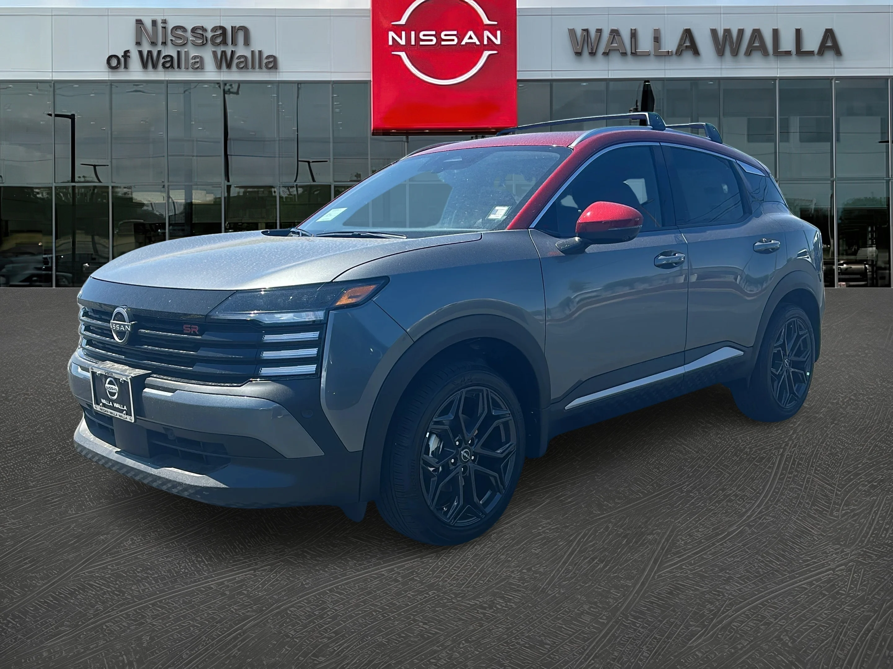 New 2026 Gun Metallic / Scarlet Ember Tintcoat Two-tone Nissan SR image 3