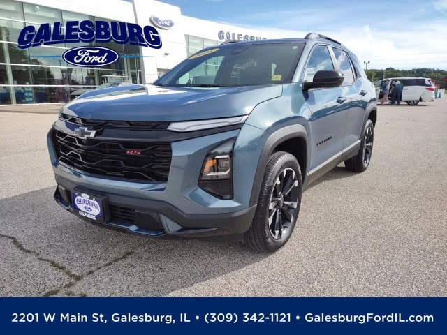 Certified Used 2025 Lakeshore Blue Metallic Chevrolet RS image 1
