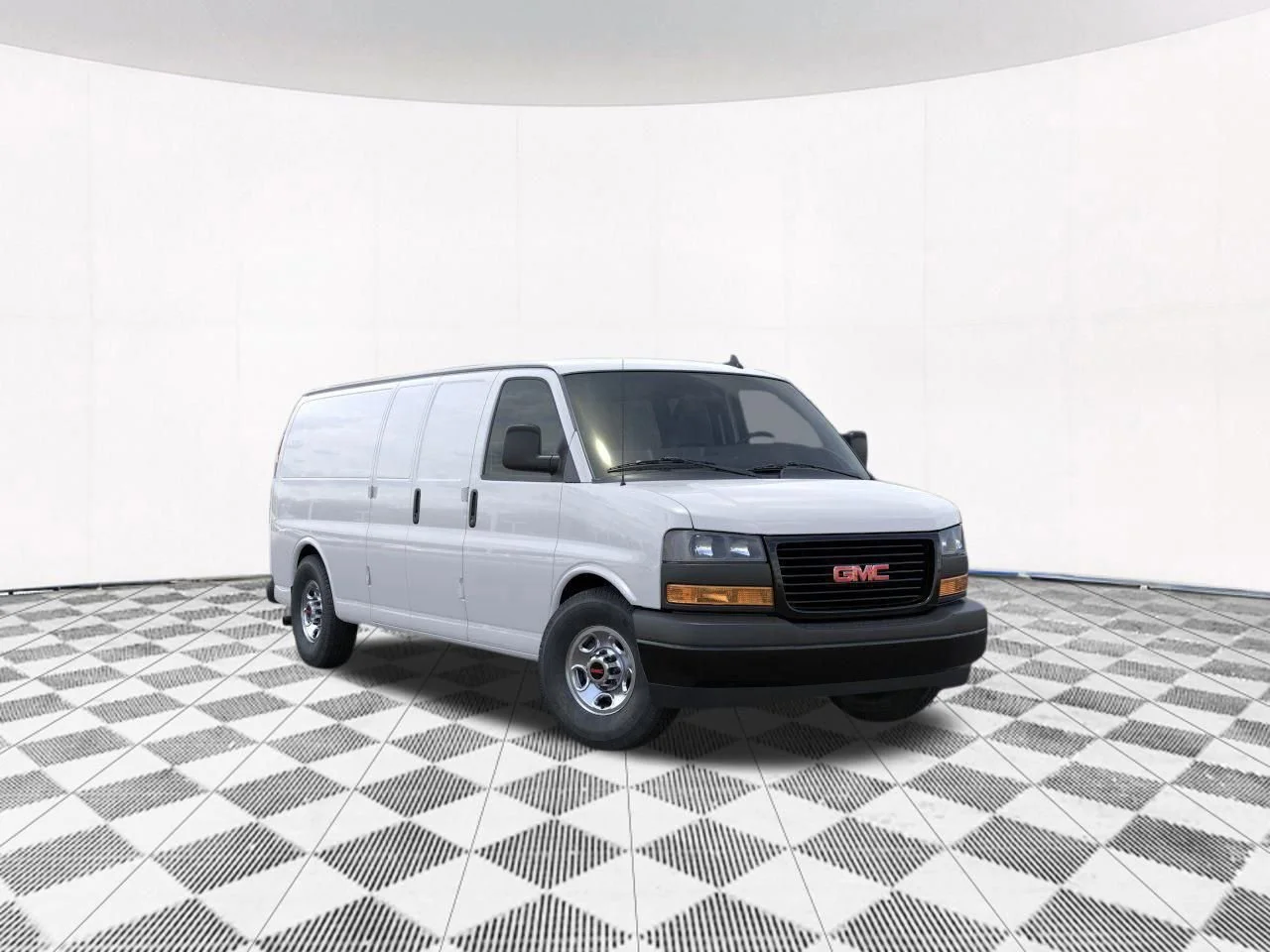 New 2025 Summit White GMC Work Van image 8