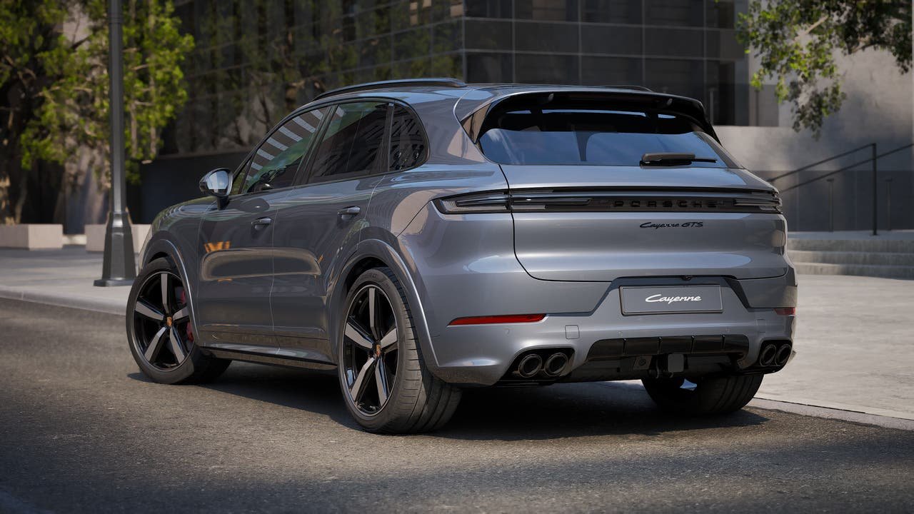 New 2026 Vanadium Grey Metallic Porsche GTS image 3