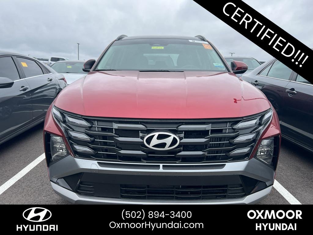 Certified Used 2025 Ultimate Red Hyundai SEL Convenience image 3