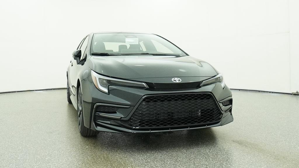 New 2026 Midnight Black Metallic Toyota Hybrid SE image 7