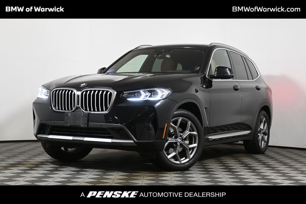 Certified Used 2024 Black Sapphire Metallic BMW xDrive30i image 1